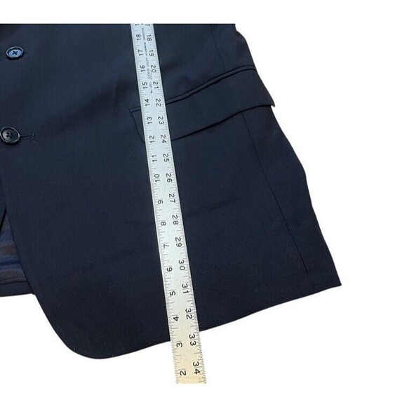 Brooks Brothers 346 Men’s Blazer Blue Sports Coat Wool Blend Stretch Size 44R - Picture 7 of 8